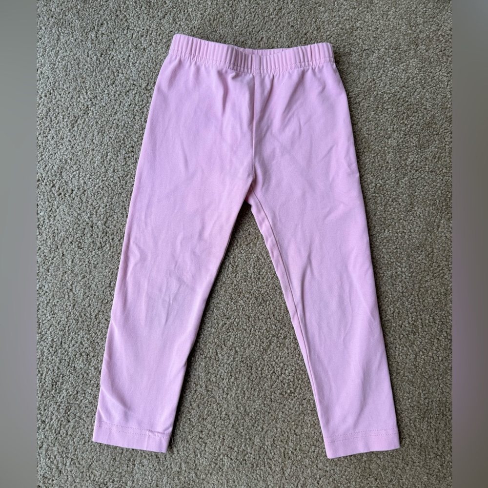 Hanna Andersson leggings 3T pink